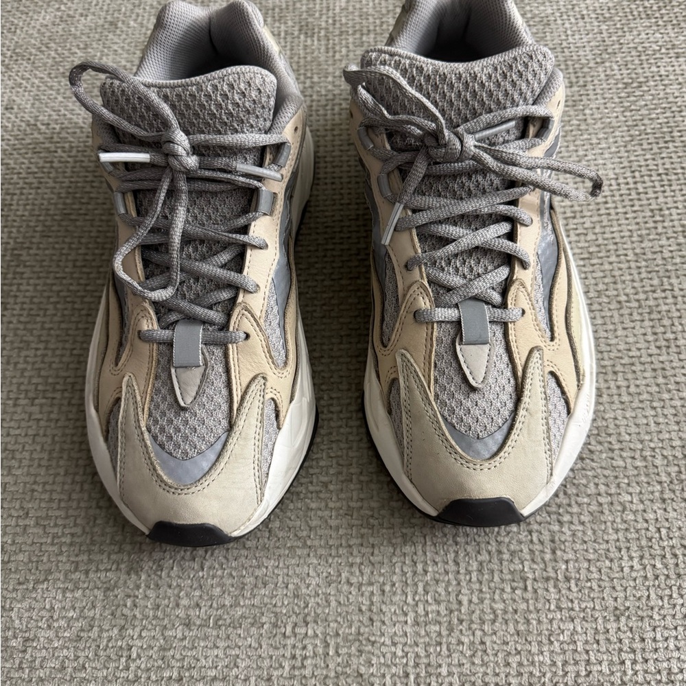 Yeezy Adidas Light Gray Sneakers